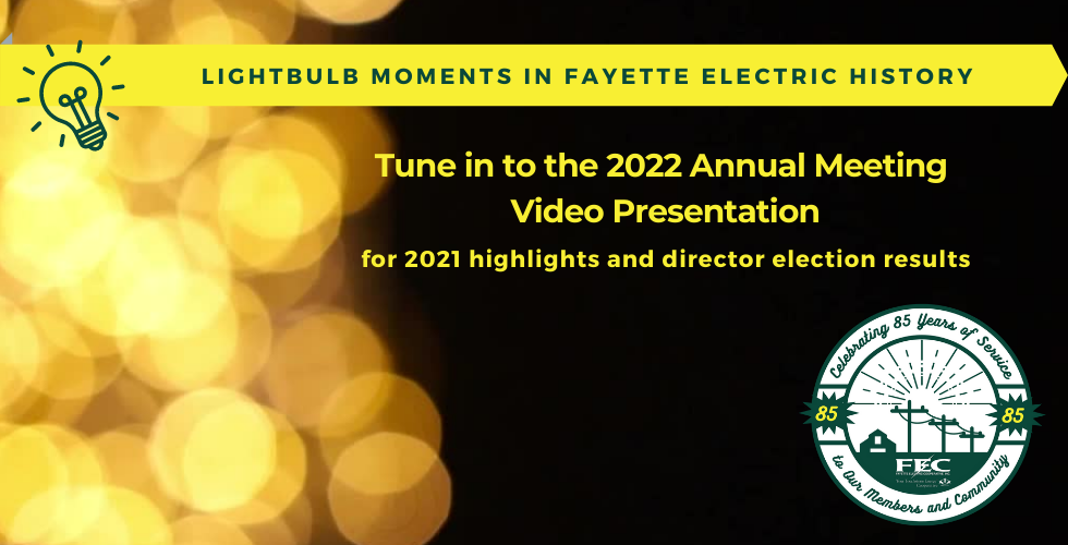 Tune in to the 2022 Annual Meeting Video Presentation