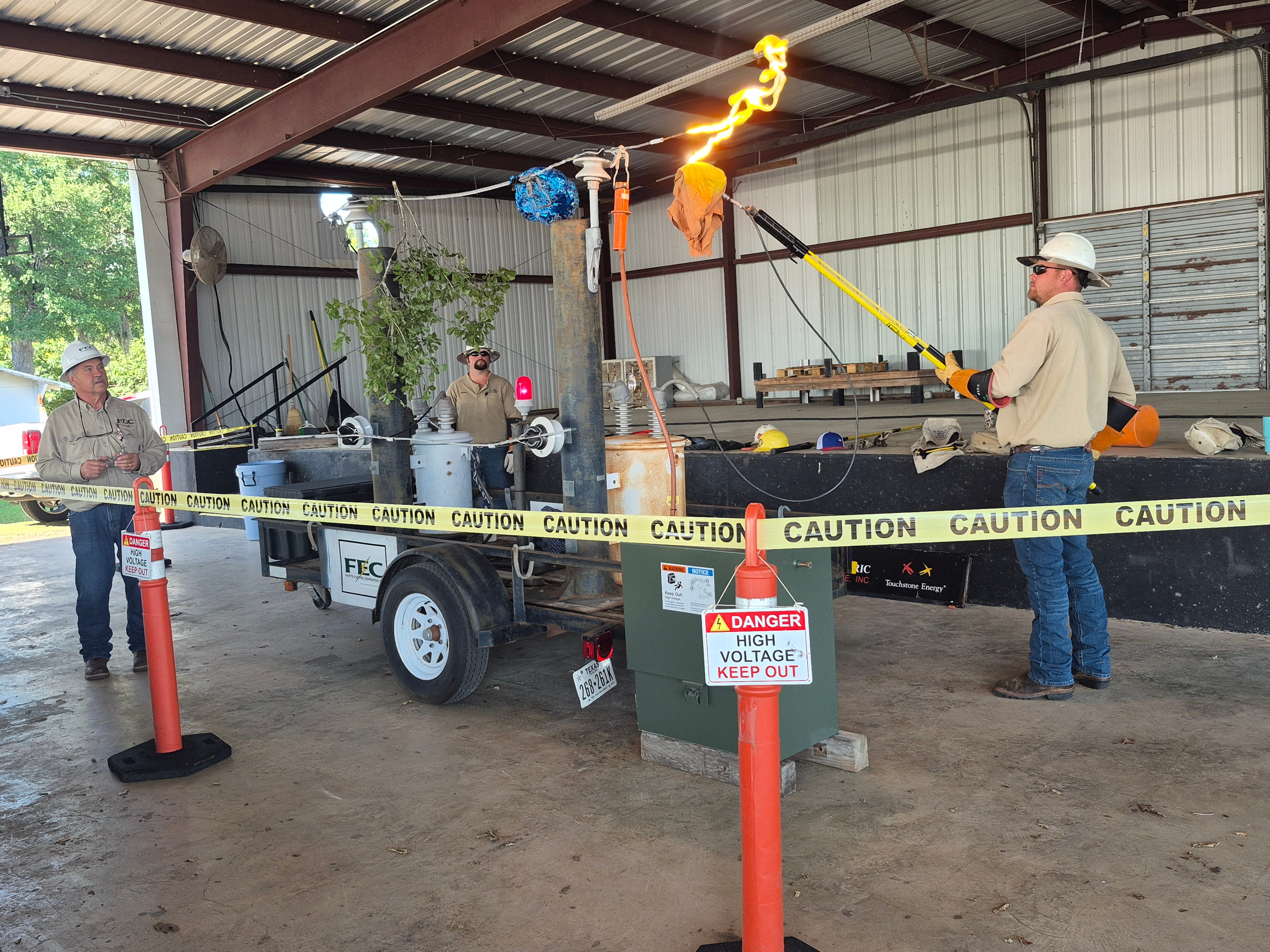Progressive Ag Safety Day demonstration