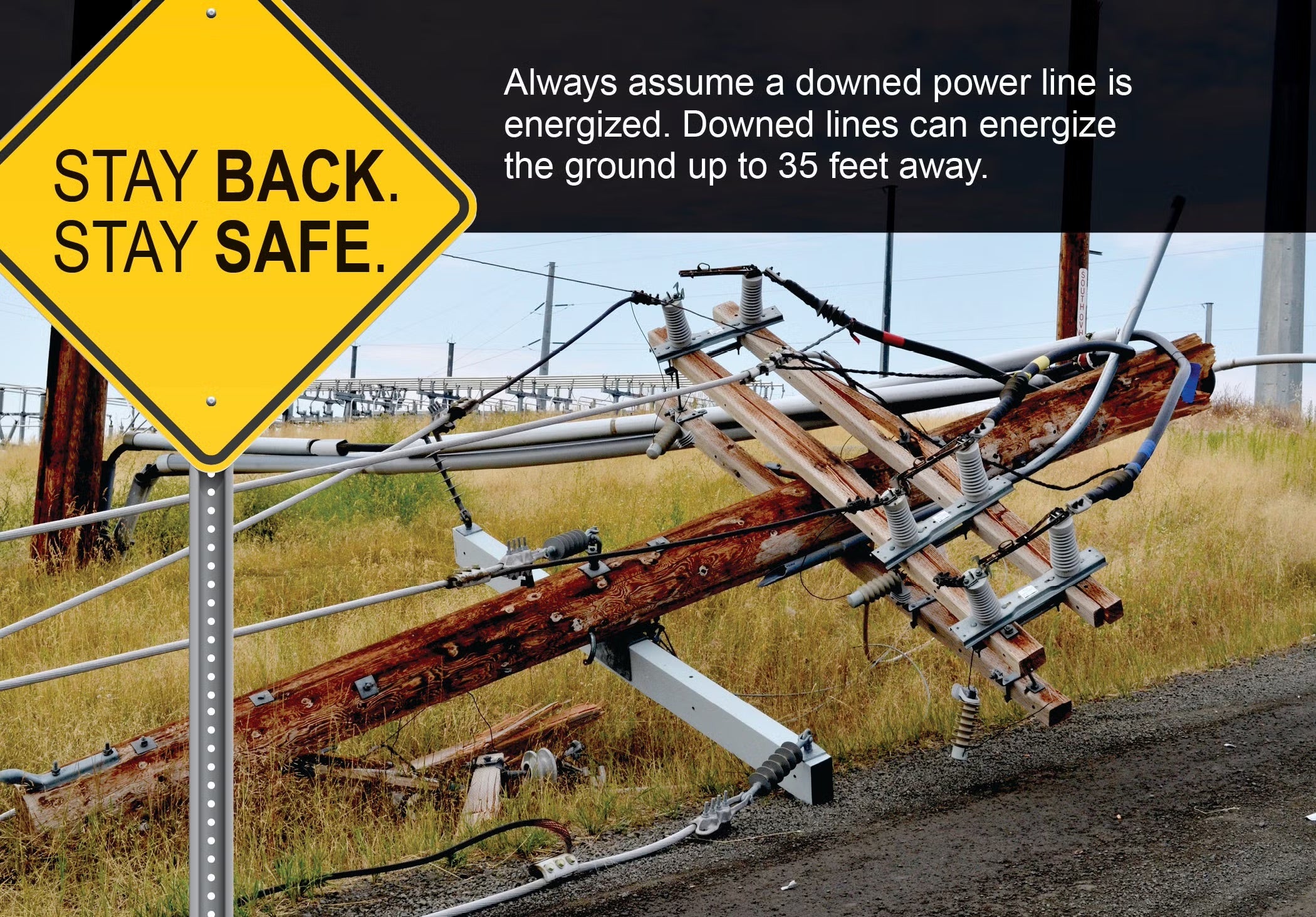 Downed Line Safety Tips