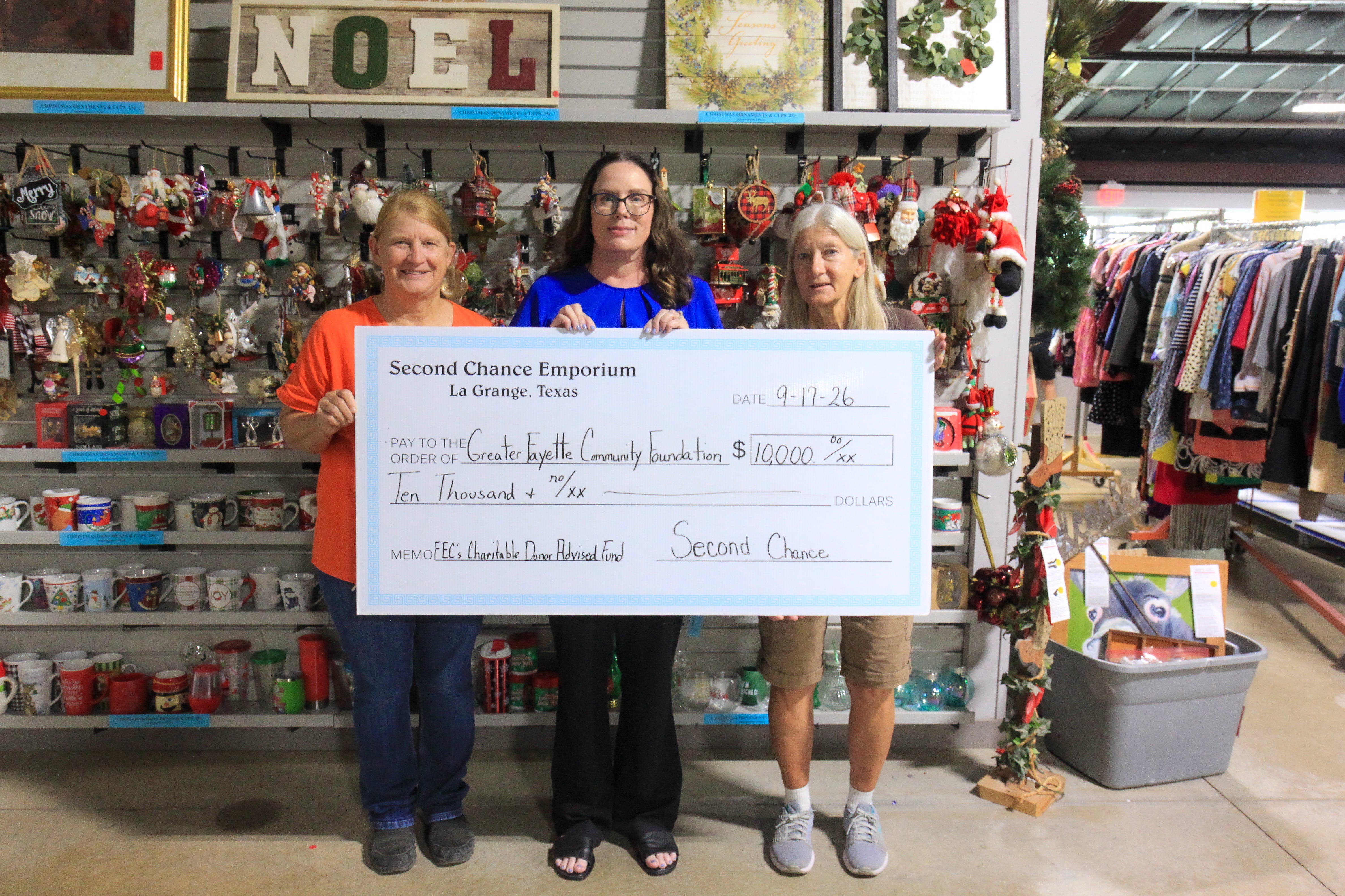 Second Chance Emporium Grant Supports Early Literacy Efforts for Children Across Fayette County