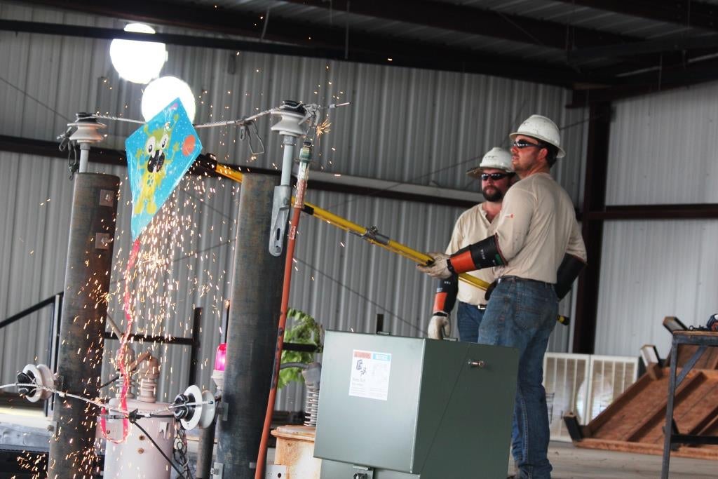 Arcing Demonstration at Progressive Ag Day