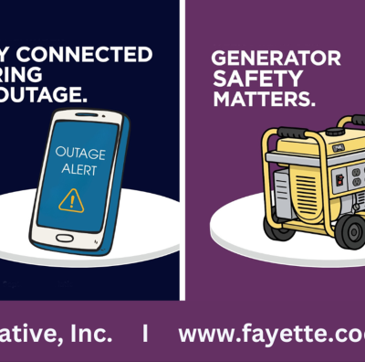 Fayette Electric Cooperative Encourages the Community to Prepare During National Preparedness Month 