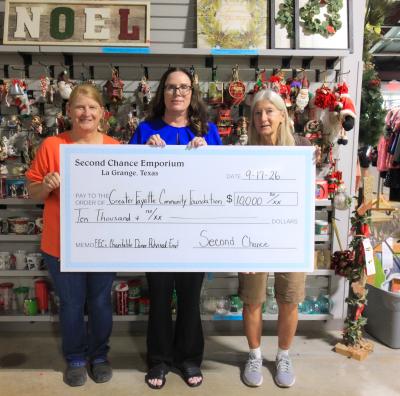 Second Chance Emporium Grant Supports Early Literacy Efforts for Children Across Fayette County